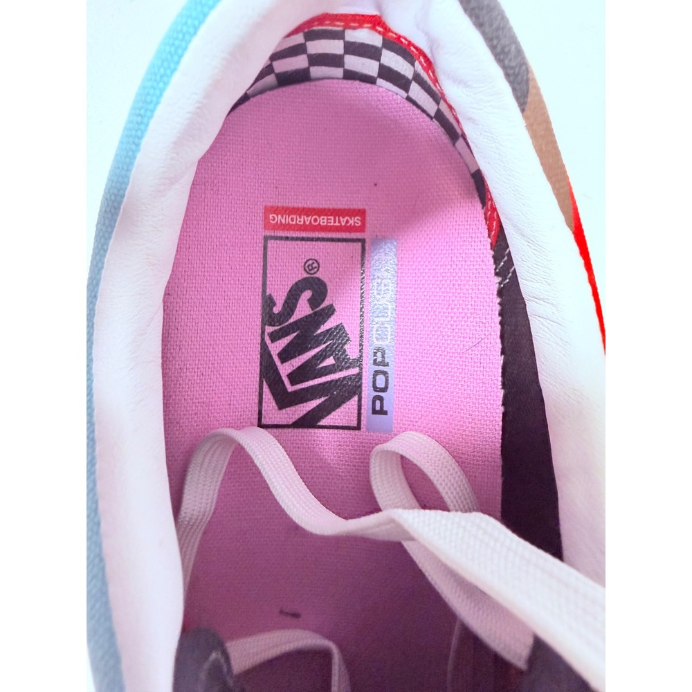 Vans Skate Old Skool Pride Rainbow Trans Flag Black Sneakers Mens 12 Rave - Picture 13 of 13